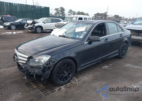 2012 Mercedes-Benz C 300 Sport 4Matic from USA, damaged, VIN WDDGF8BB0CR229861